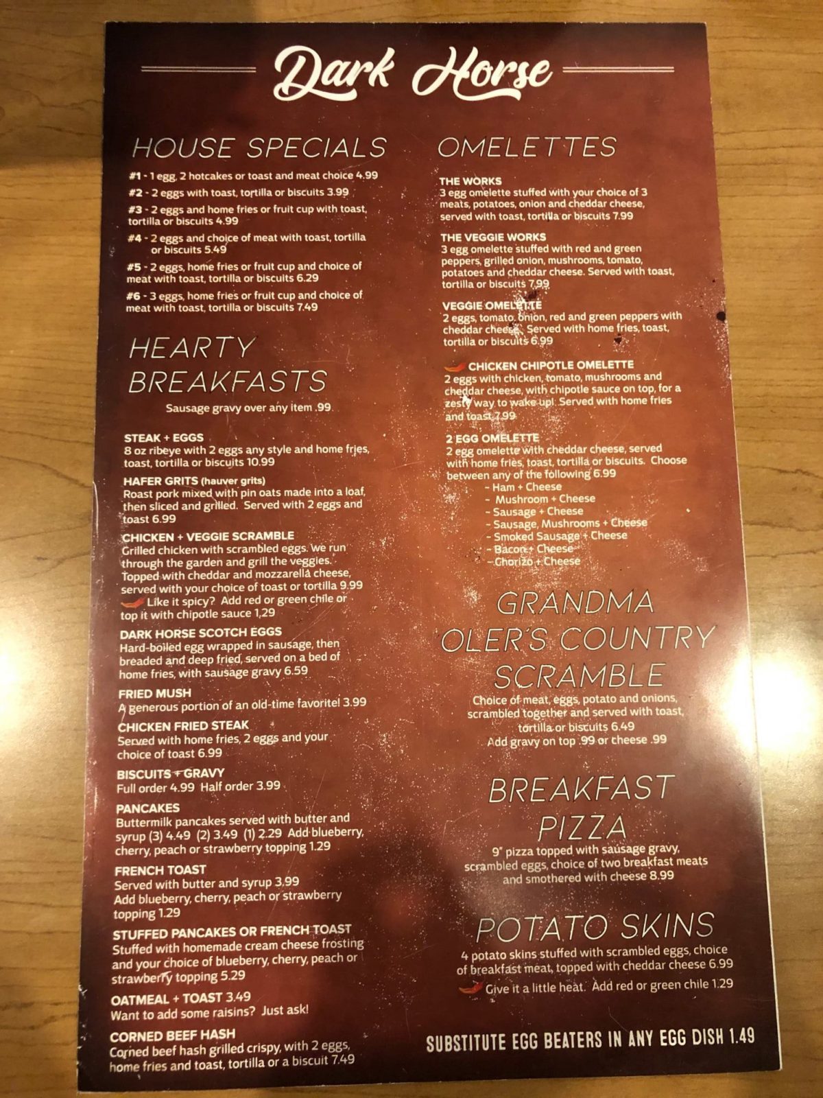 Dark Horse Restaurant (Findlay, OH) POSITIVELY DELICIOUS